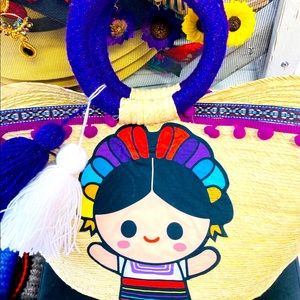 New handmade frida Mexican handbag